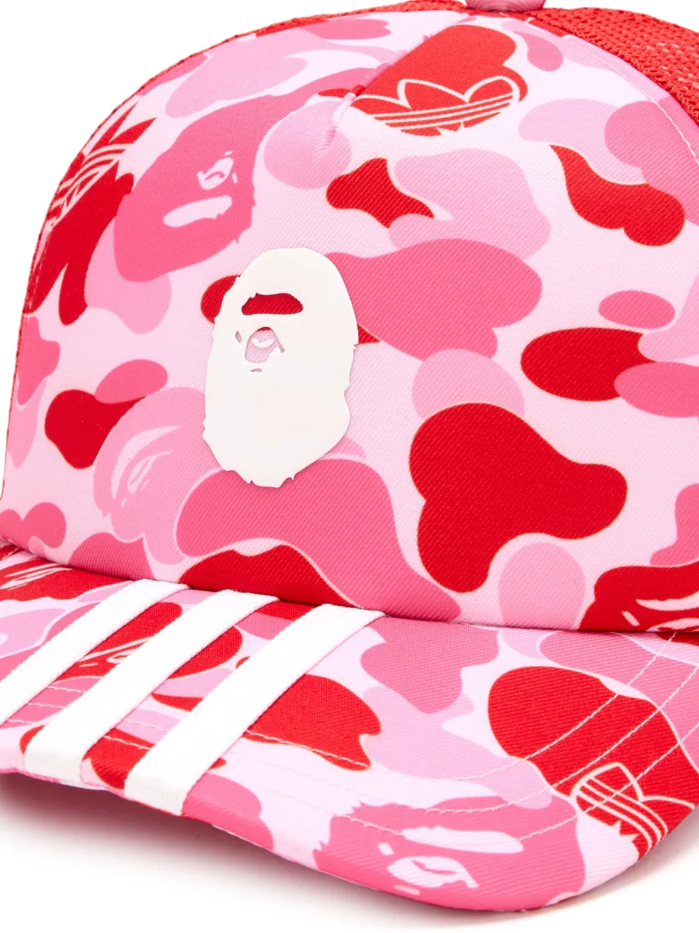 adidas x Bape truckerpet Roze