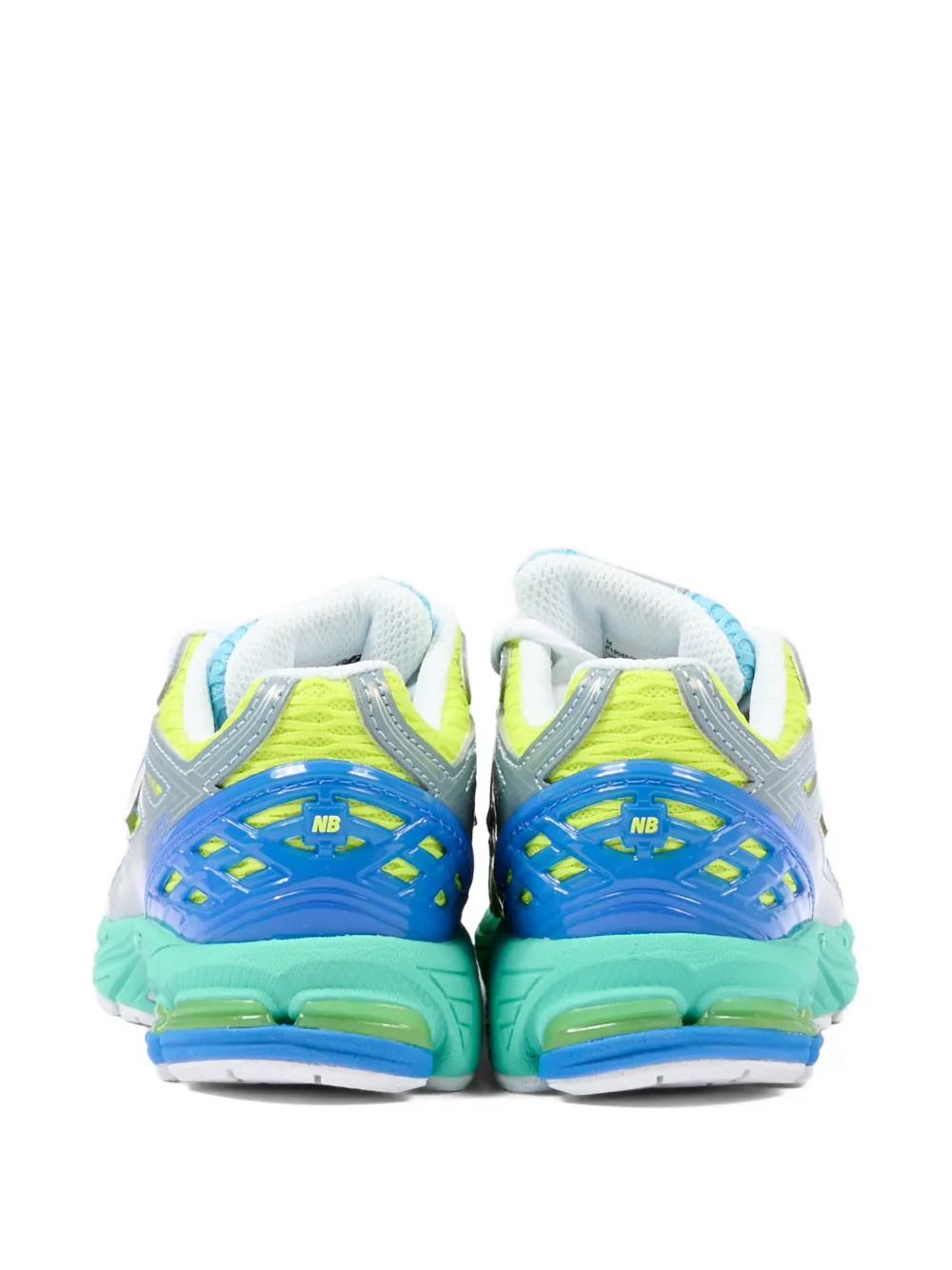 New Balance Kids lace-up running sneakers Geel