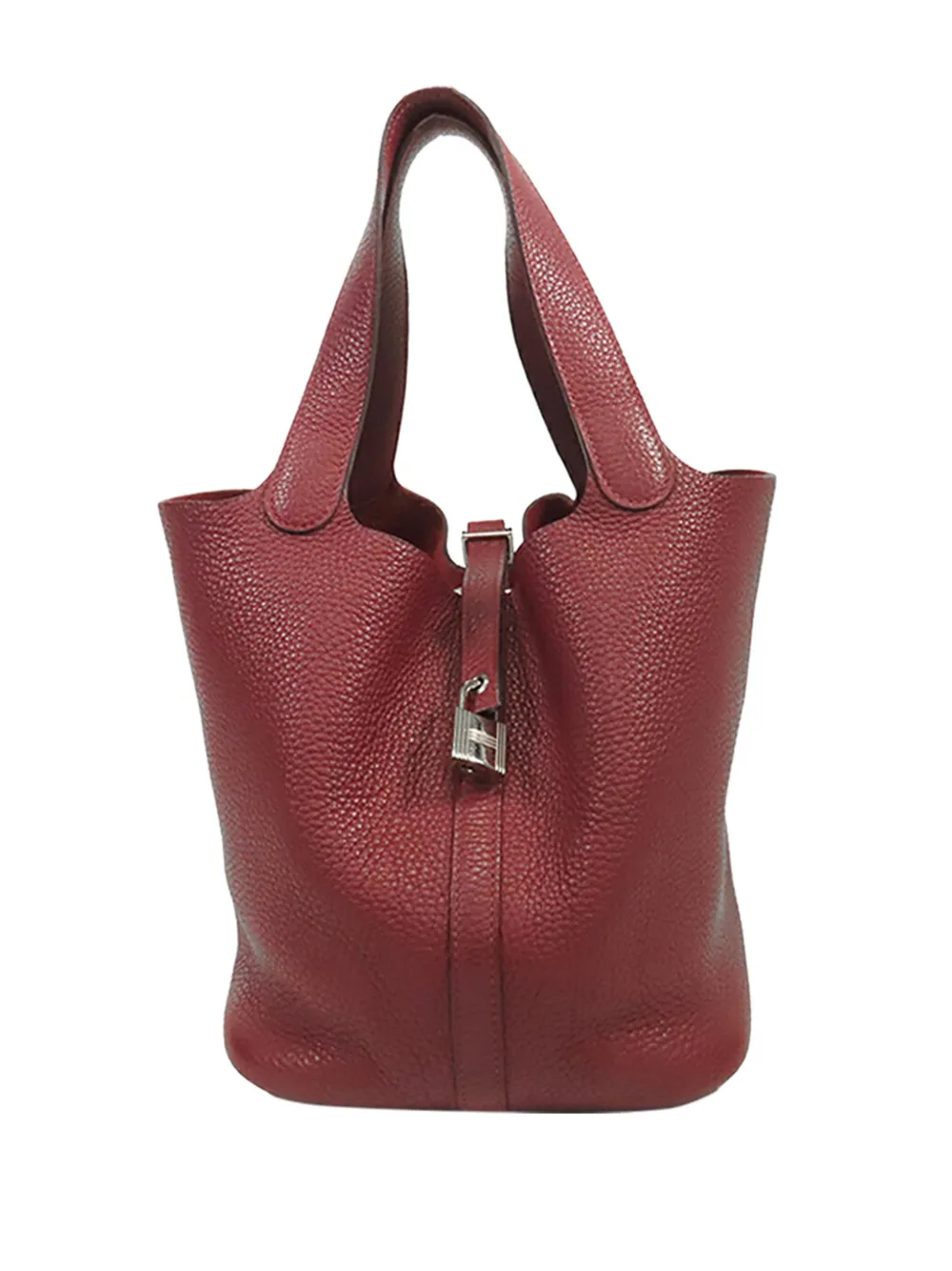 Hermès Pre-Owned 2017 Clemence Picotin Lock 22 handbag - Rot