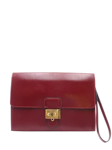 Hermès Pre-Owned 1990 Box Calf Jet Pochette clutch bag