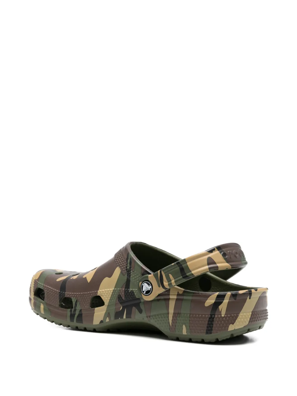 Crocs Classic camouflage clogs Groen