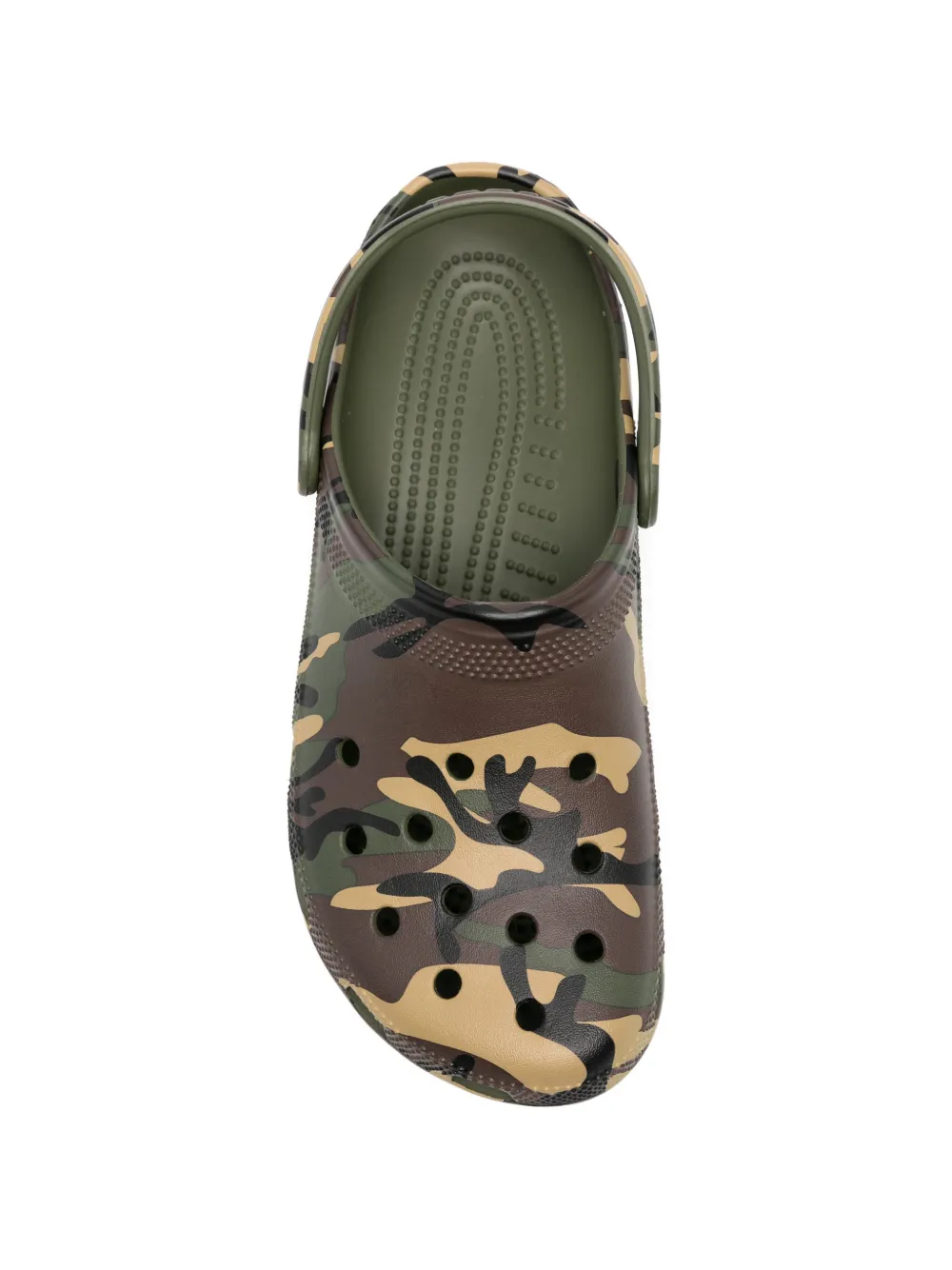 Crocs Classic camouflage clogs Groen