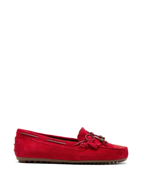 Sarah Chofakian Castelgarden Otonio tassel fringed loafers