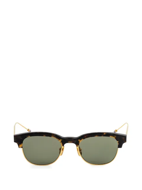 Thom Browne Eyewear tortoiseshell-pattern sunglasses