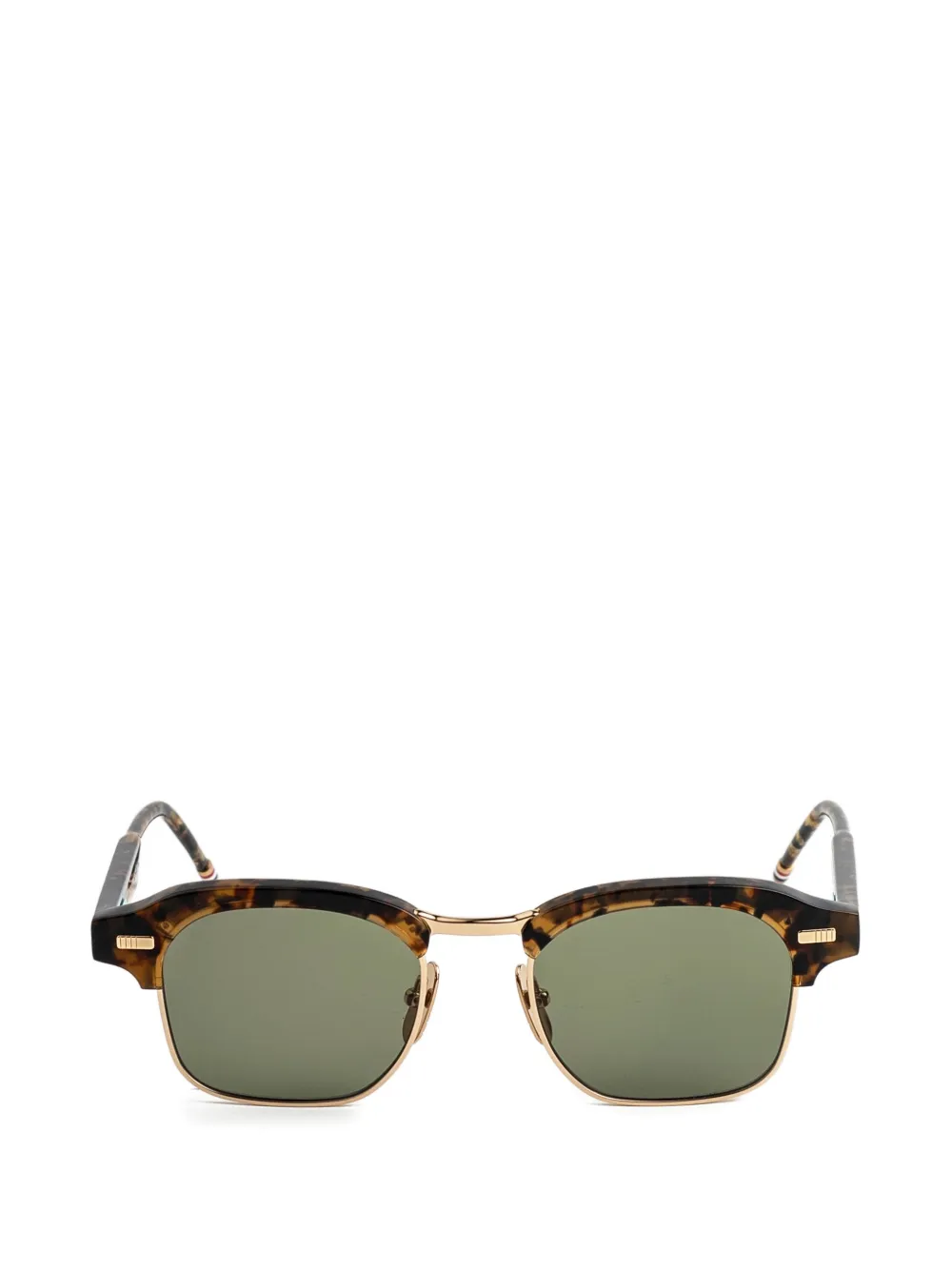 Thom Browne Eyewear tortoiseshell-pattern sunglasses - Marrone