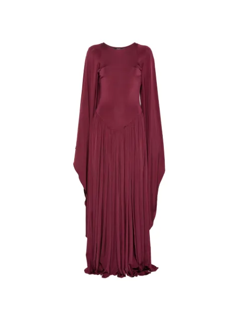 Amen pleated maxi dress