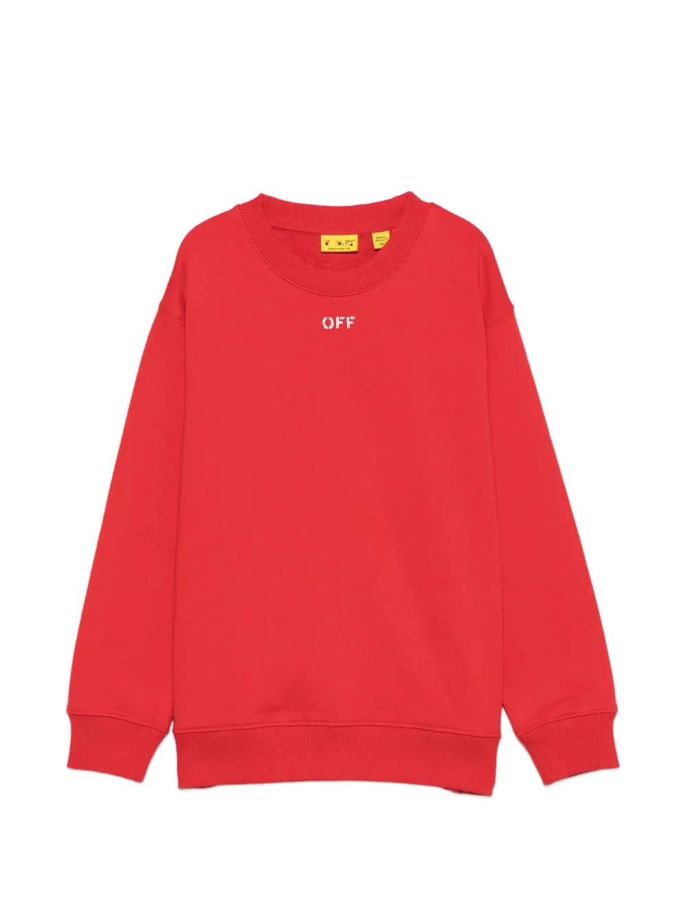 Off-White Kids Arrows-motif sweatshirt - Rot