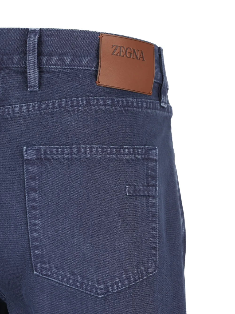 Zegna Jeans met vijf zakken Blauw