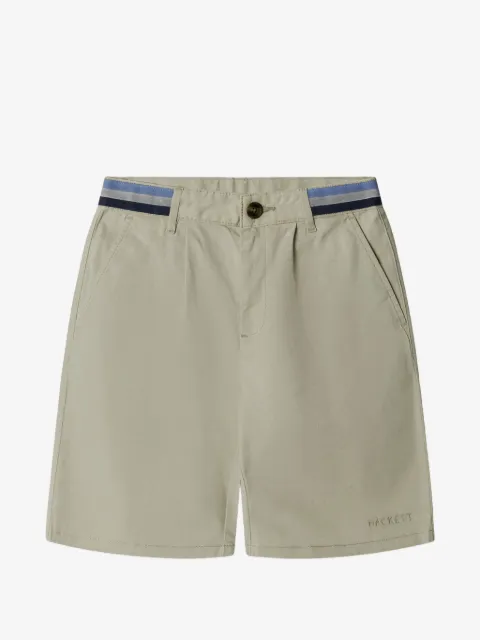 Hackett London logo-embroidered shorts