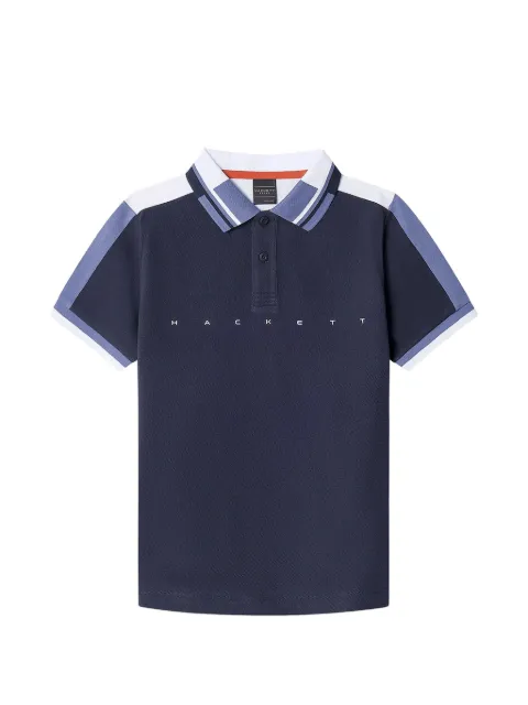 Hackett logo-detail polo shirt