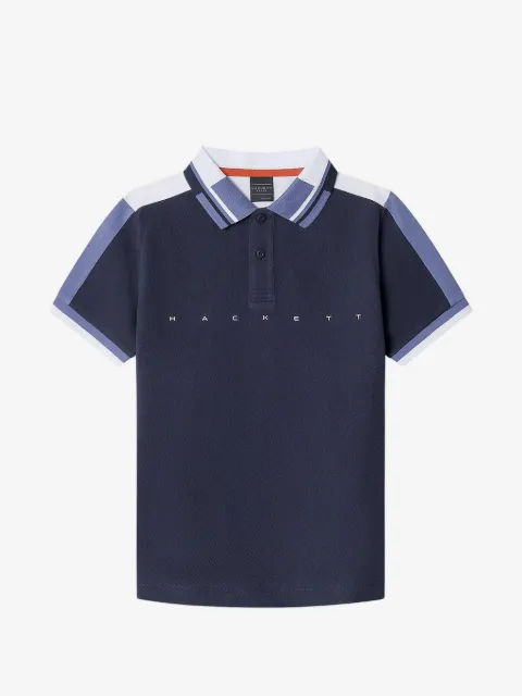 Hackett Kids logo-detail polo shirt