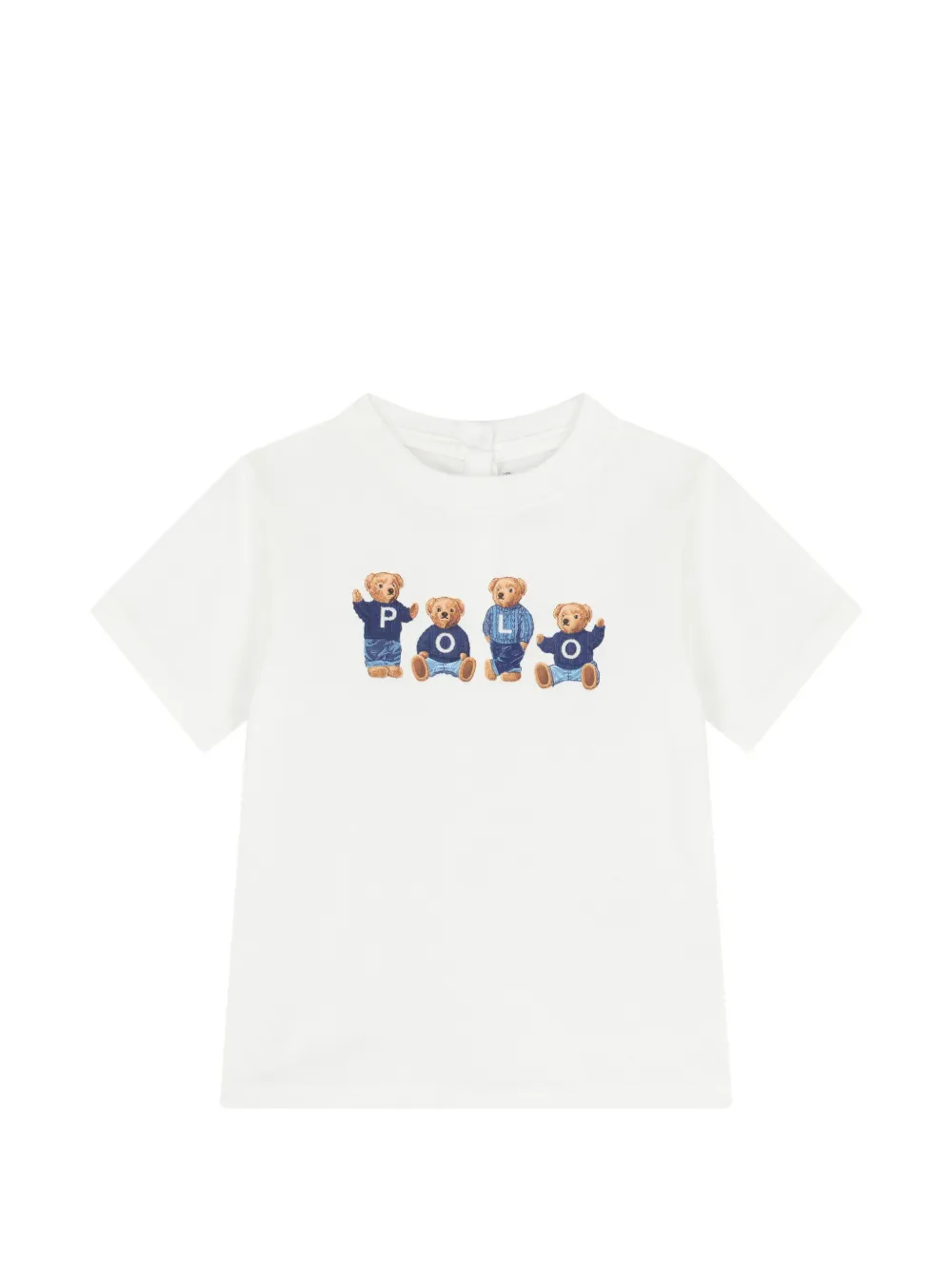 POLO RALPH LAUREN KIDS T-shirt Polo Bear - Bianco