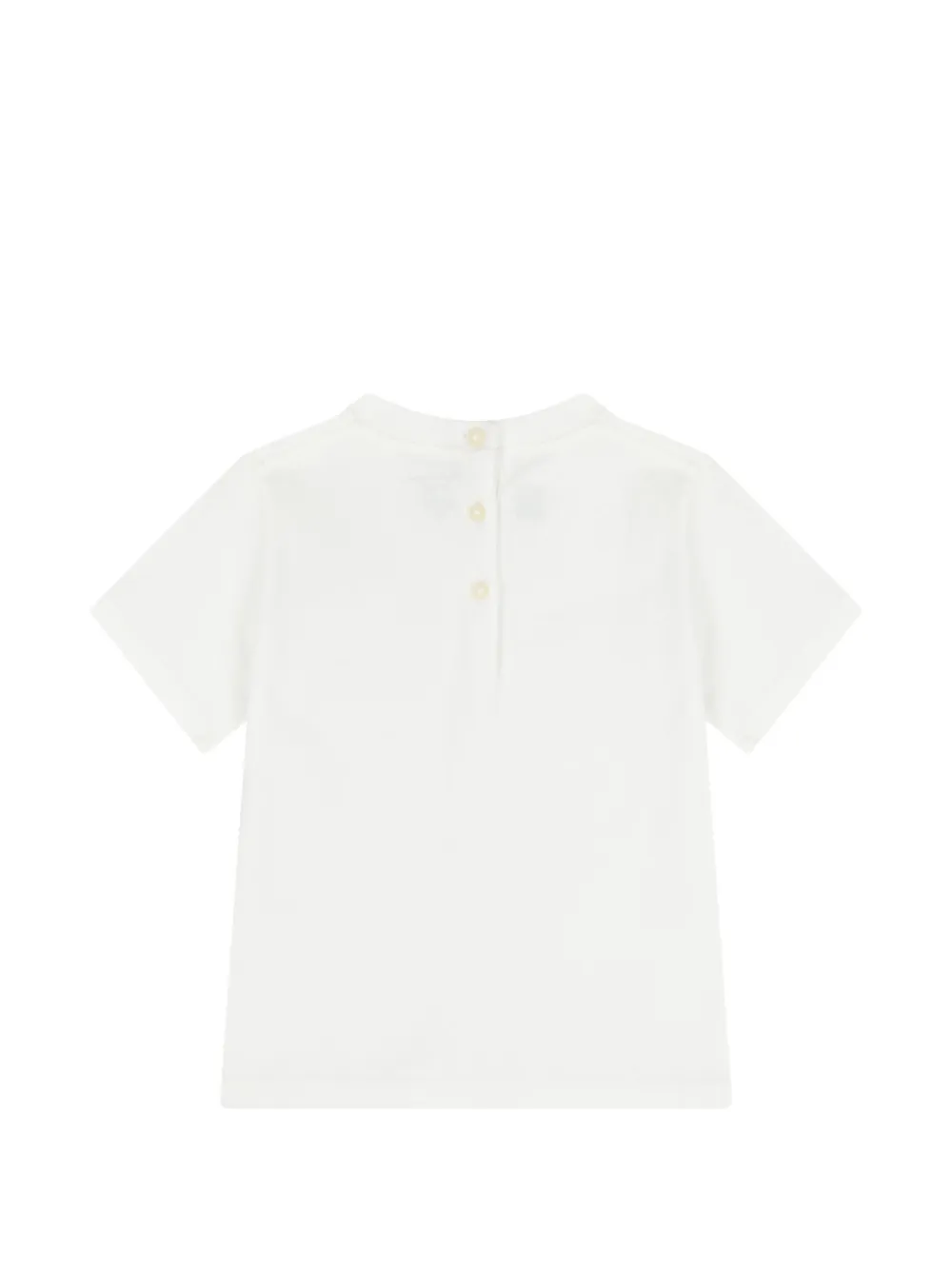 POLO RALPH LAUREN KIDS T-shirt met teddybeerprint Wit