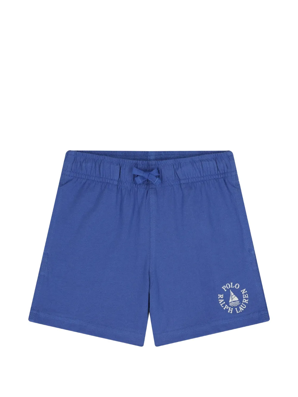 POLO RALPH LAUREN KIDS jersey shorts - Blue