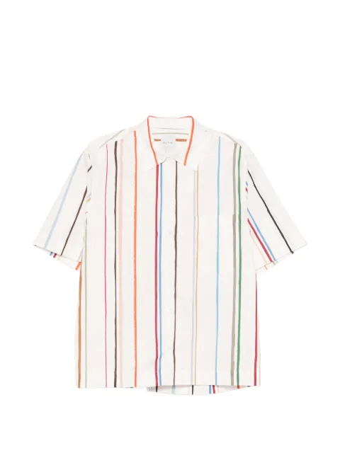 Paul Smith stripe-print short-sleeve shirt