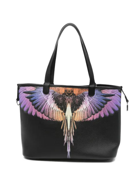 COUNTY OF MILAN wings-print tote bag
