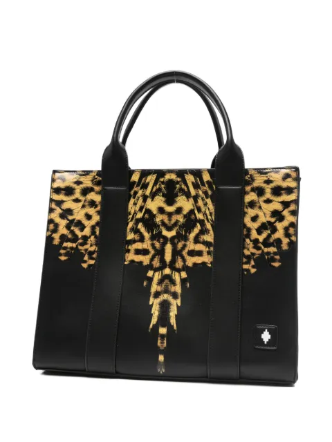 COUNTY OF MILAN leopard-print tote bag