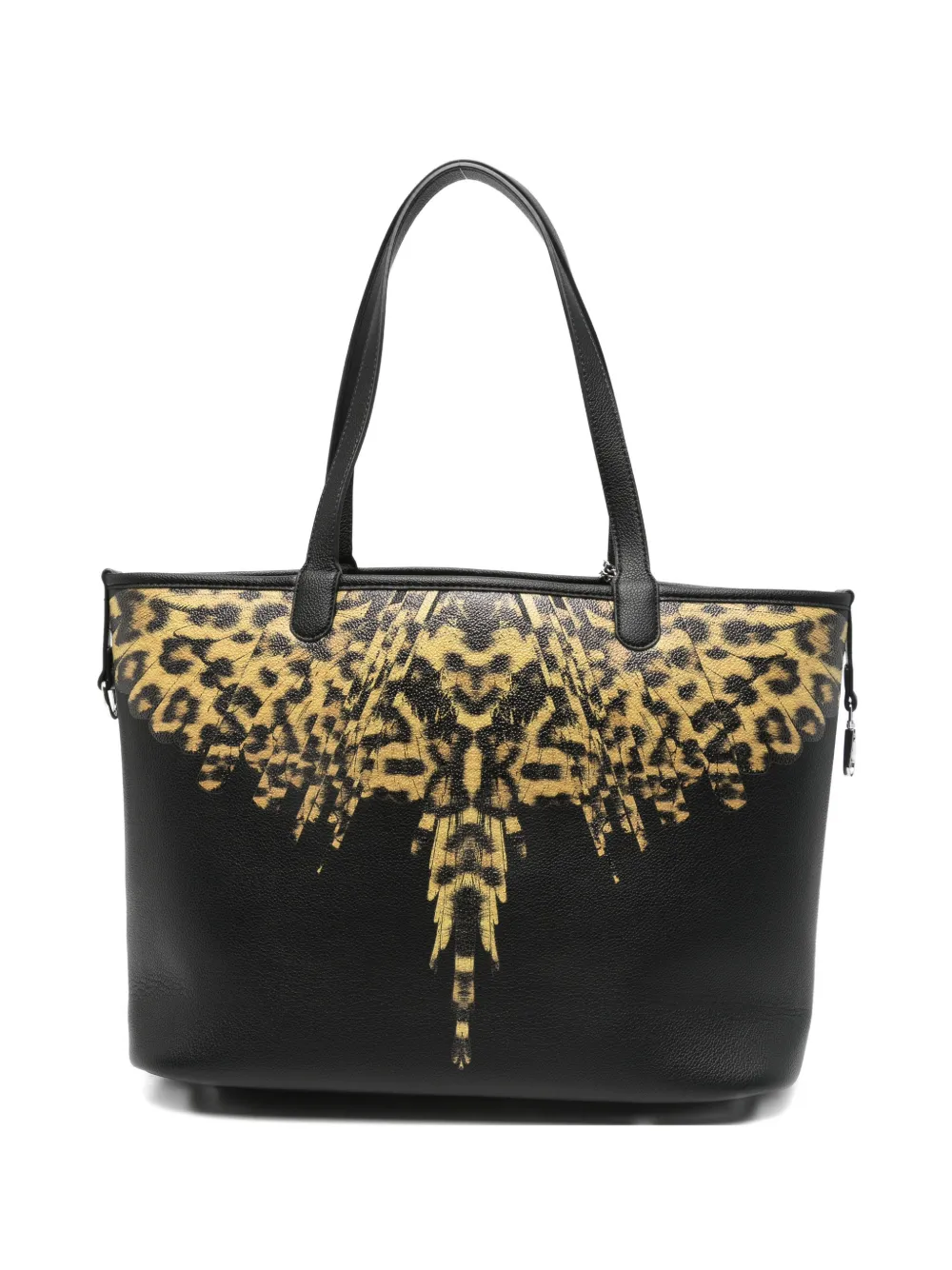 COUNTY OF MILAN leopard-print tote bag - Nero