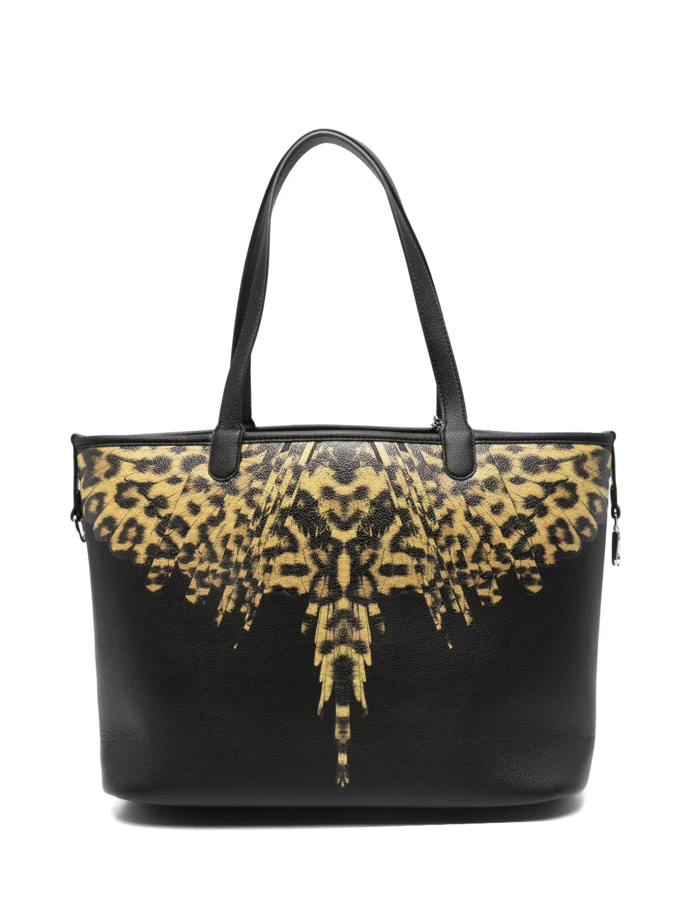 COUNTY OF MILAN leopard-print tote bag - Nero