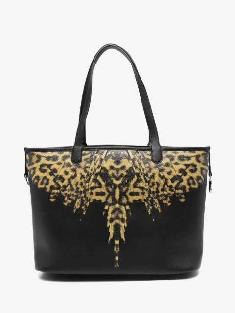 COUNTY OF MILAN tote con estampado de leopardo