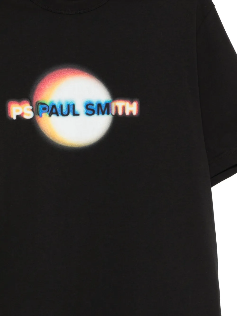 PS Paul Smith T-shirt met logoprint Zwart