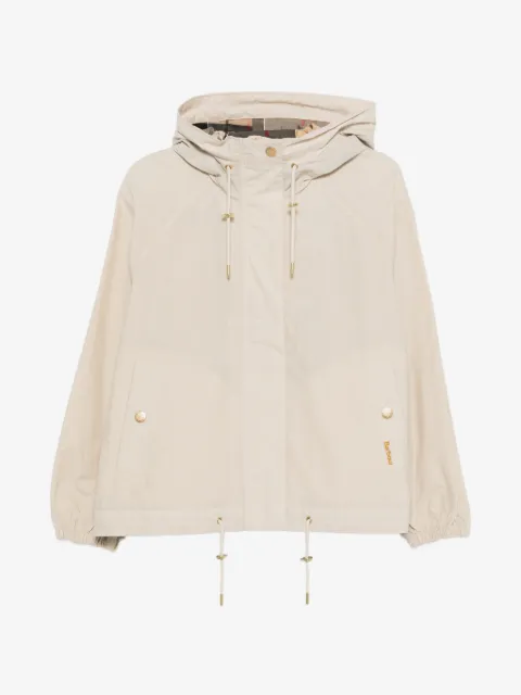 Barbour zip-up hooded jacket