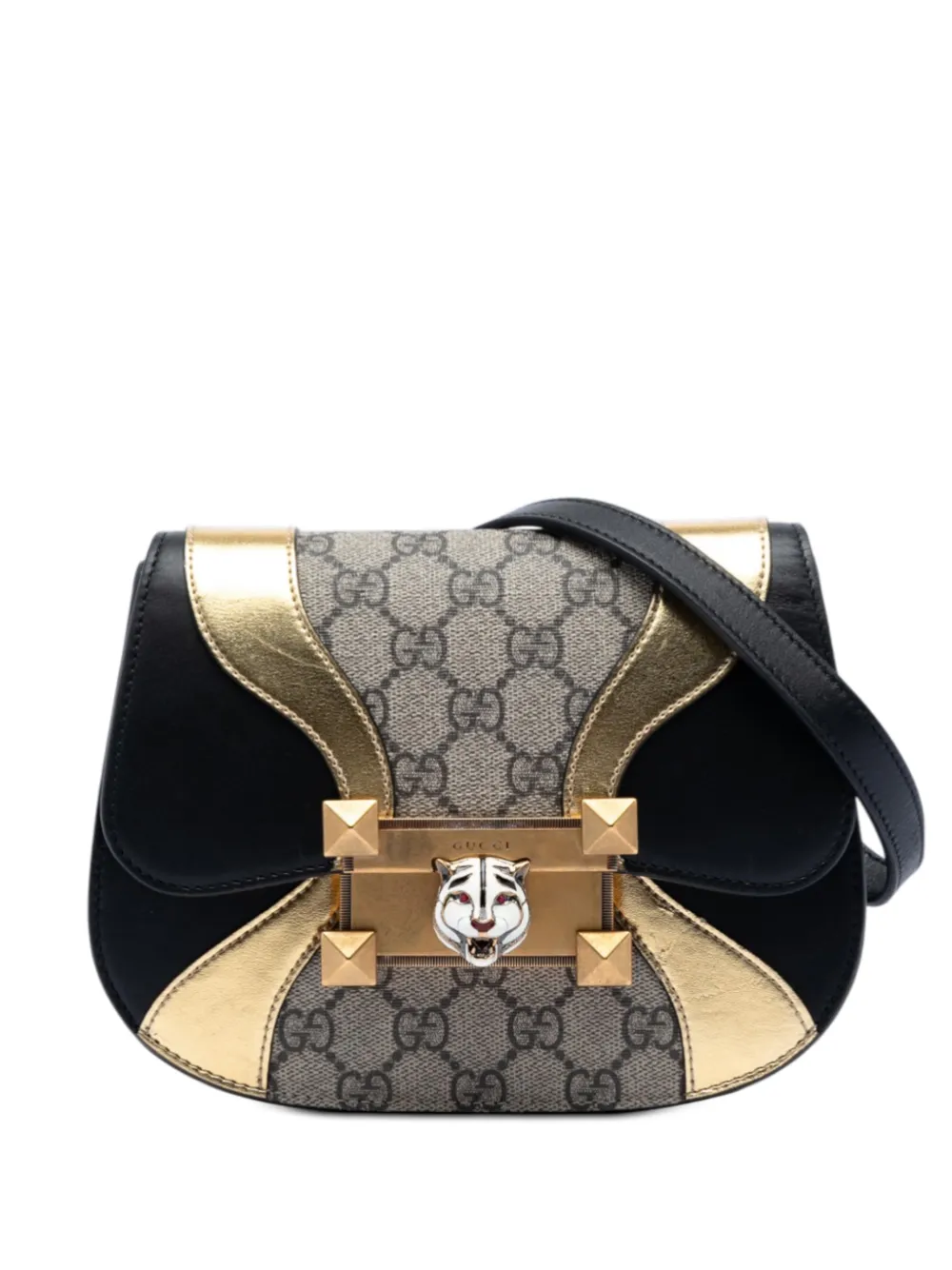 Gucci Pre-Owned 2016-2025 GG Supreme Osiride crossbody bag - Braun