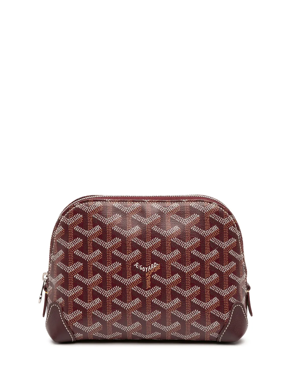 Goyard Pre-Owned 2023 Goyardine Vendome Cosmetic pouch - Rosso
