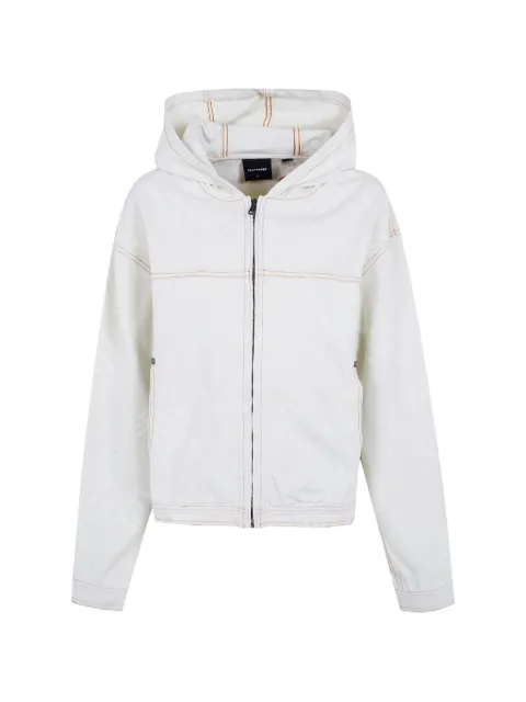 Daily Paper monogram-pattern hooded jacket