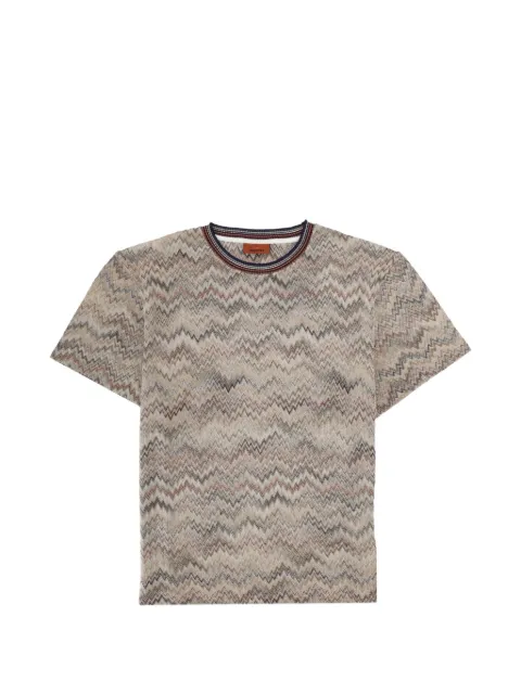 Missoni zigzag-knit T-shirt