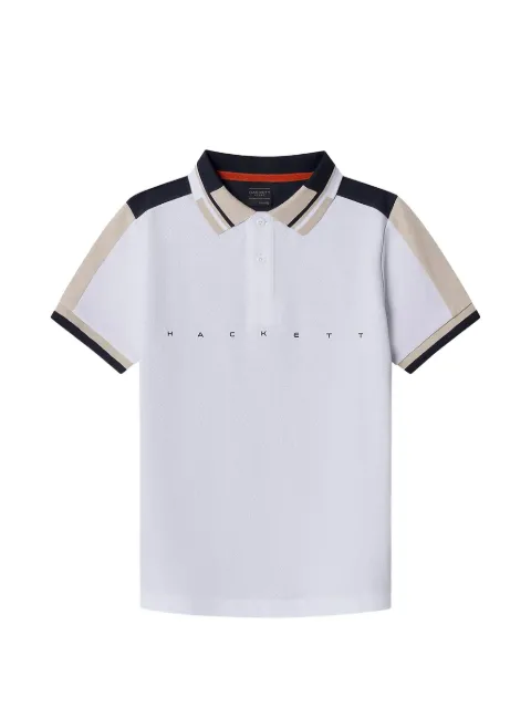 Hackett logo-detail polo shirt