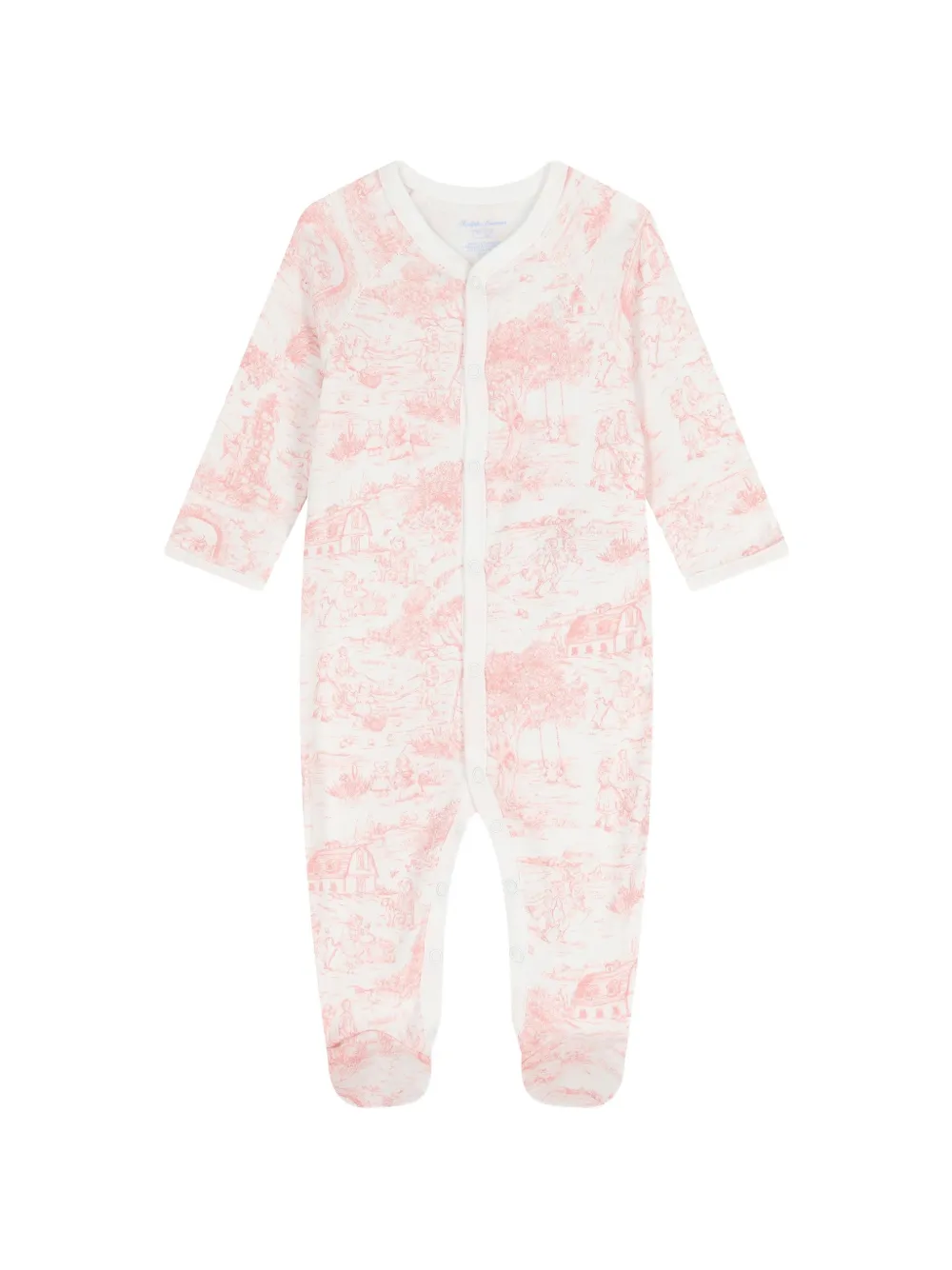 POLO RALPH LAUREN KIDS Romperset met print Roze