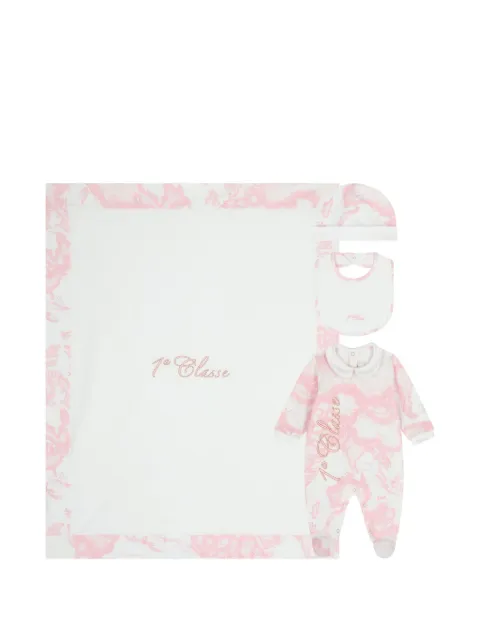 Alviero Martini Kids map-print babygrow set