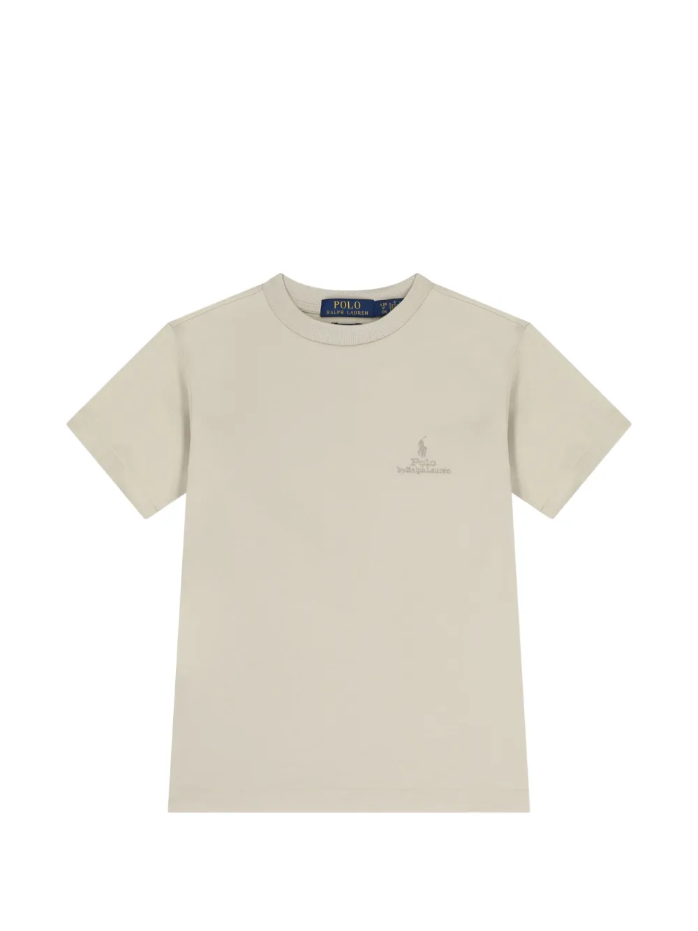 POLO RALPH LAUREN KIDS T-shirt con logo - Toni neutri