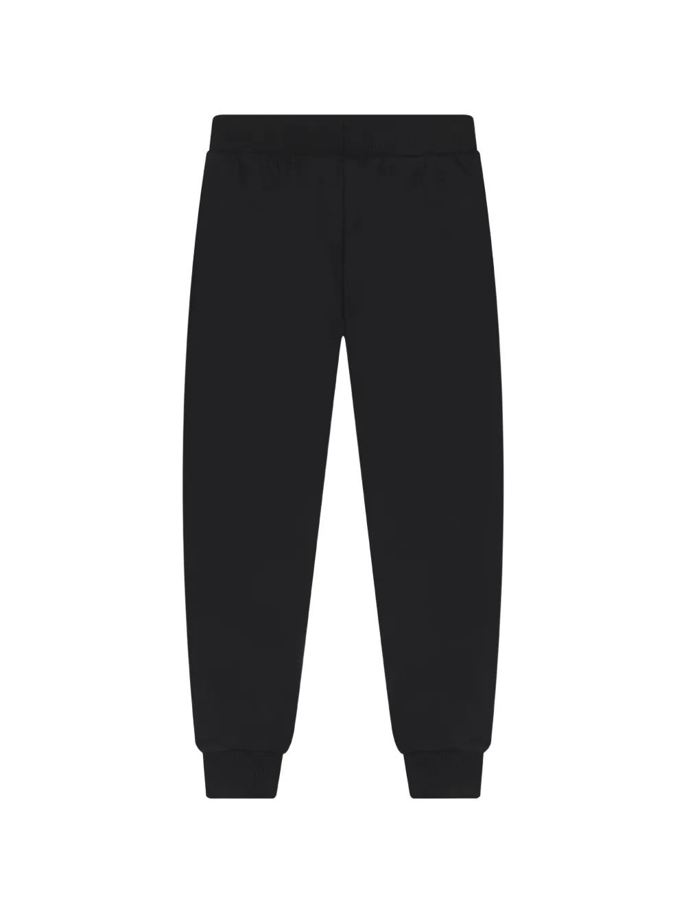Moschino Kids Trainingsbroek met logoprint Zwart