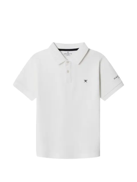 Hackett logo-embroidered polo shirt