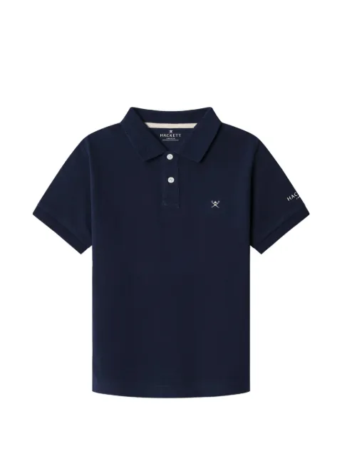 Hackett logo-embroidered polo shirt