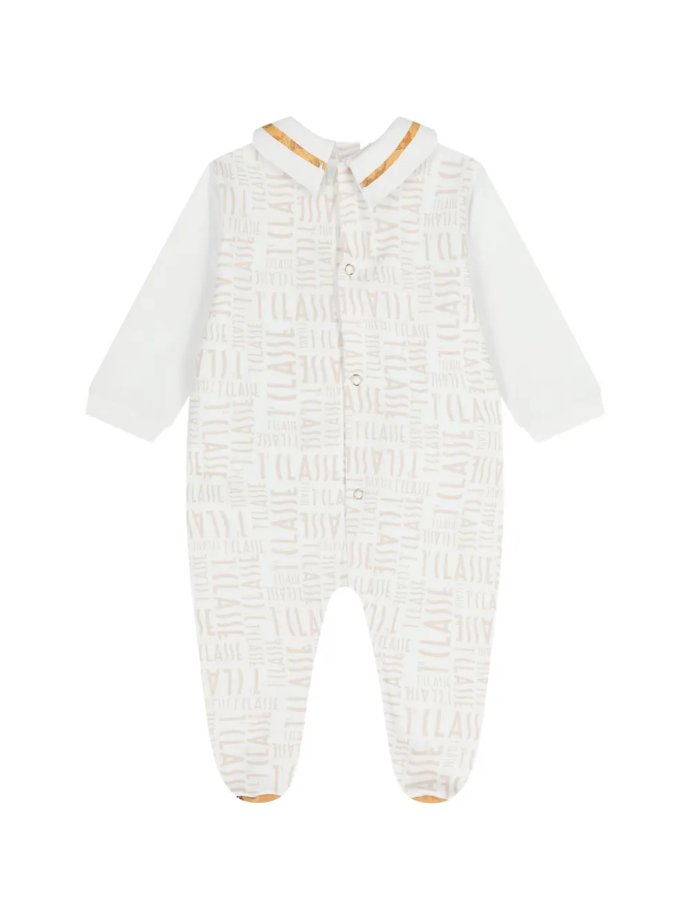 Alviero Martini Kids Romper met print Wit