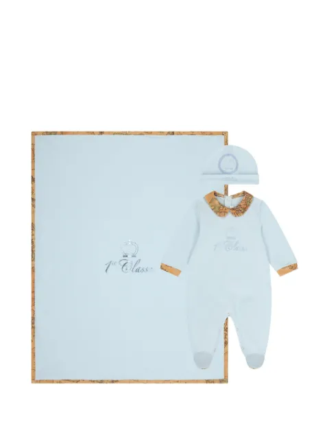 Alviero Martini Kids set de mamelucos Geo Map (set de tres piezas)