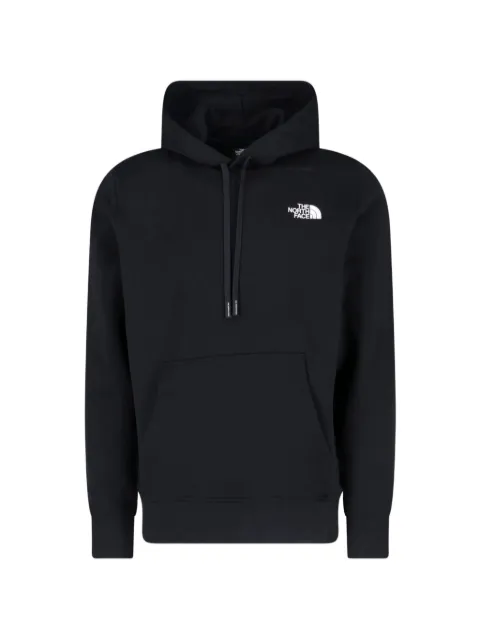 The North Face hoodie con logo bordado