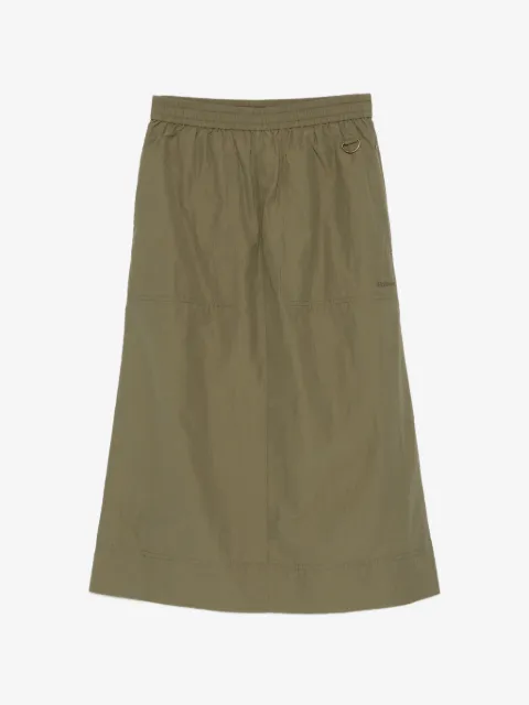 Barbour utsvängd kjol med elastisk midja