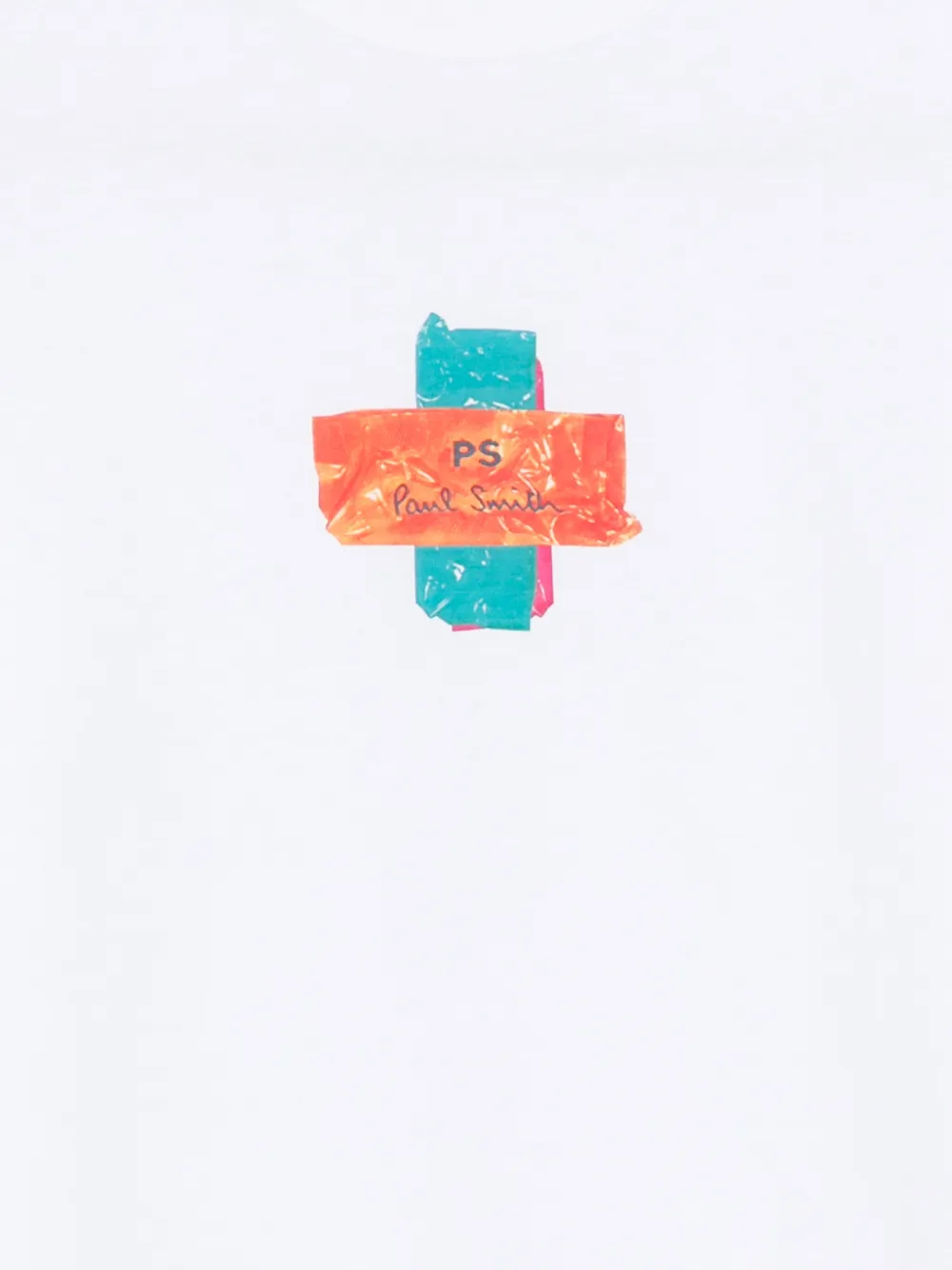 PS Paul Smith T-shirt met grafische print Wit