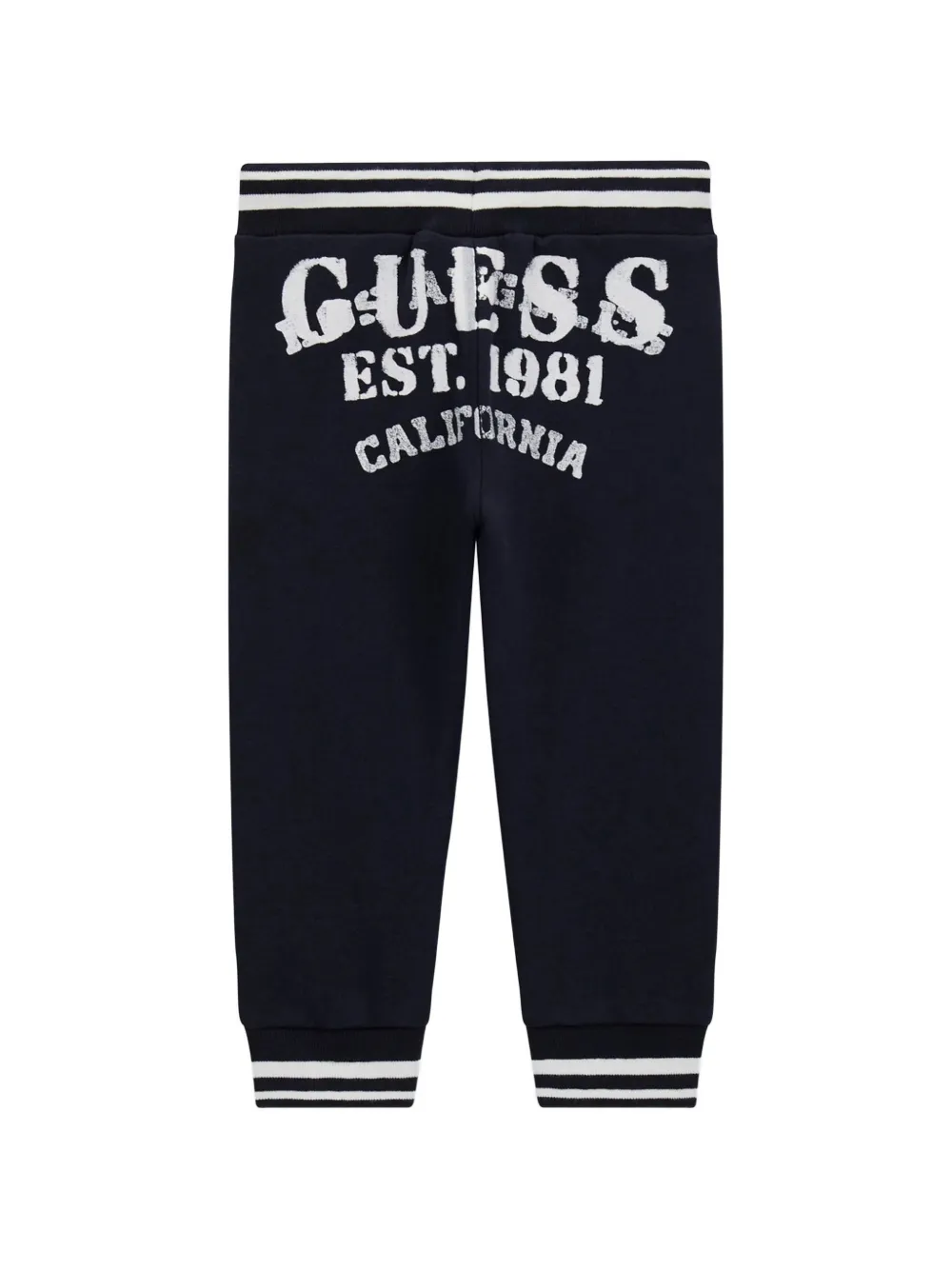 guess kids Gestreepte trainingsbroek Blauw