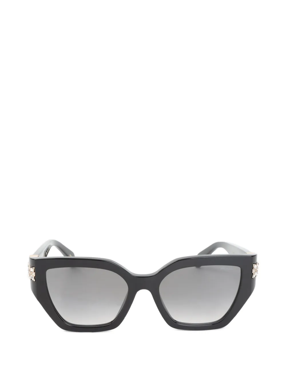 Chopard Eyewear crystal embellished sunglasses - Nero