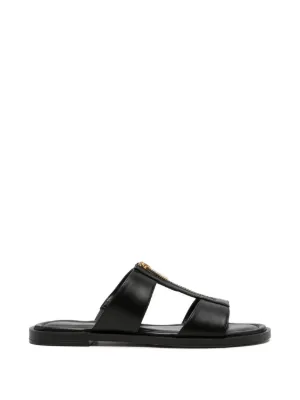 Michael Michael Kors ロゴ サンダル | ブラック | FARFETCH JP