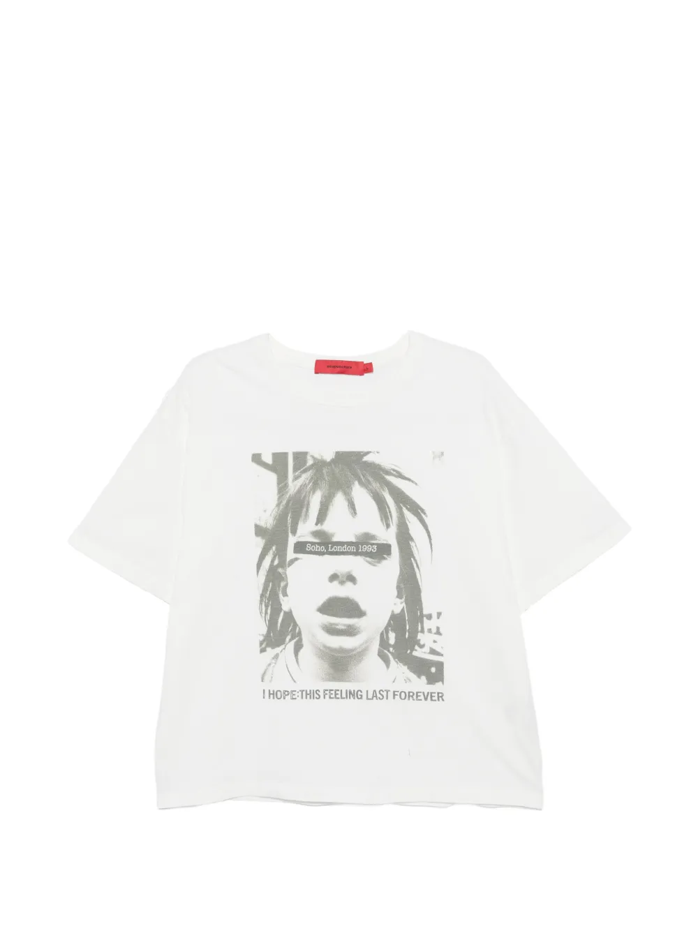 ACUPUNCTURE 1993 Screamin' graphic T-shirt - Bianco