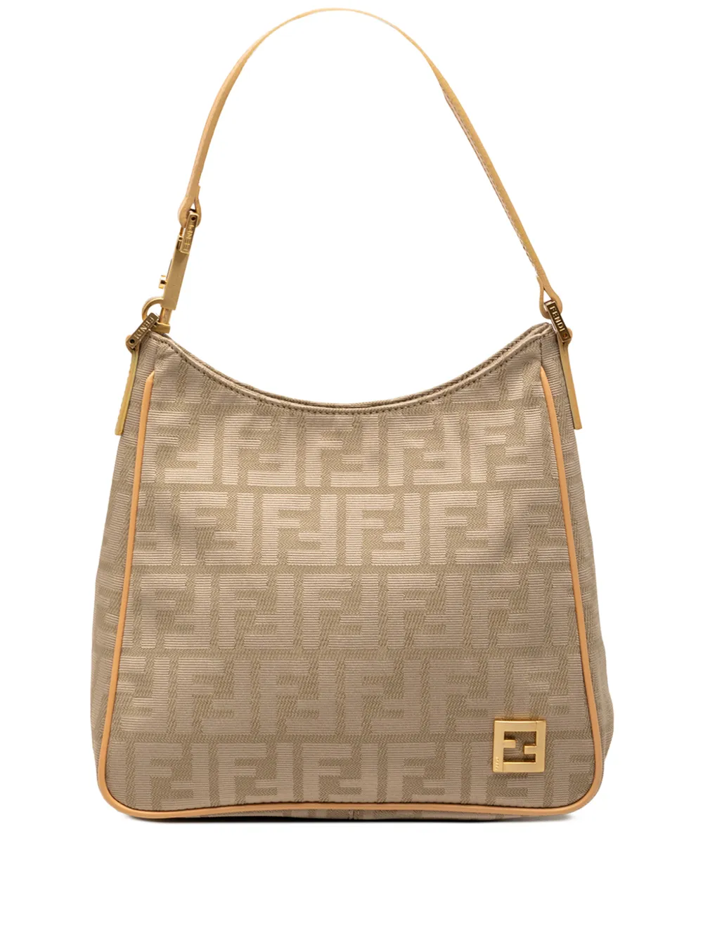 Fendi Pre-Owned 2000-2010 Zucca Canvas shoulder bag - Marrone