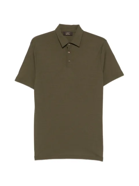 Zanone buttoned polo shirt