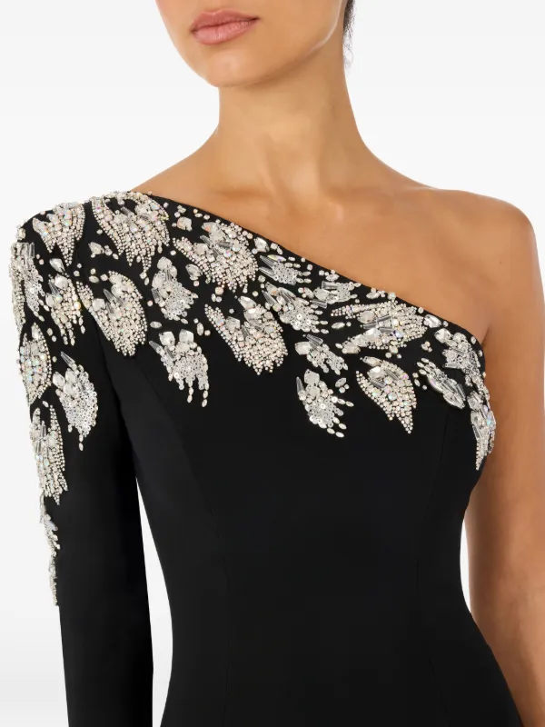 jenny packham one shoulder dress David's Bridal Wonder by Jenny Packham peach one shoulder Dress plus sz 20 nwt