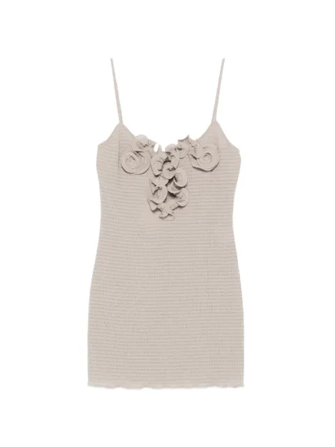 Magda Butrym floral appliqué dress